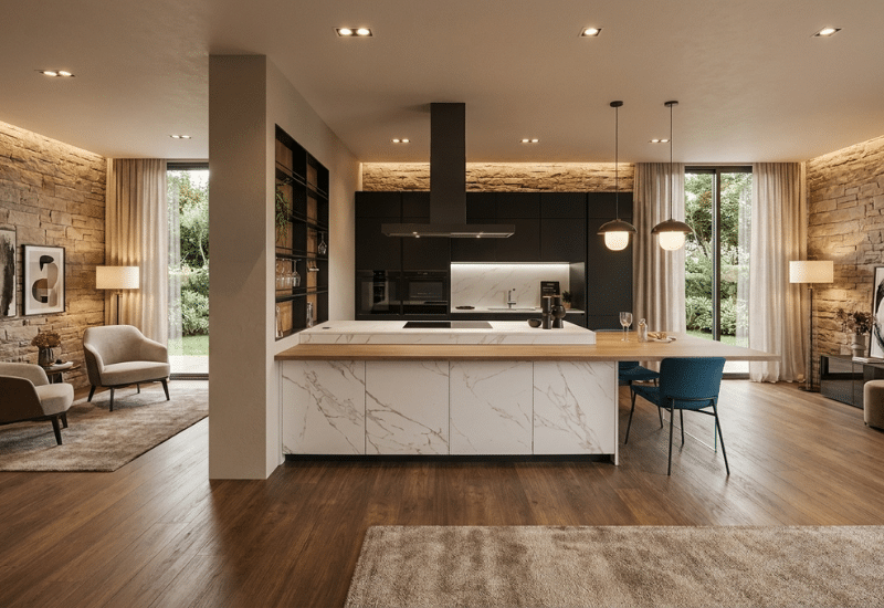 Cucina Stosa con penisola